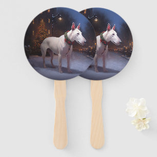 Leque Bull Terrier Christmas Fesason Season