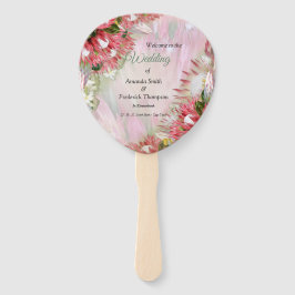 Leque buquês de proteína Dourada da Fúchsia