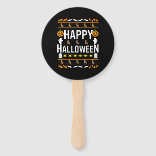 Leque Cachorro Feliz Chocolate de Halloween Labrador