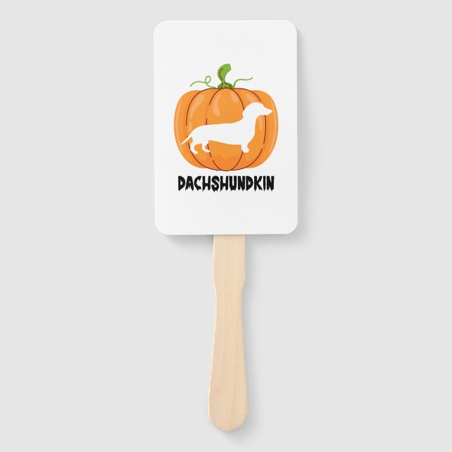 Leque Cachshund Halloween (Frente)