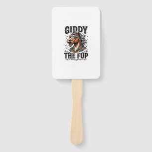 Leque Camisa de gravura vintage Funny Giddy The Fup Hors