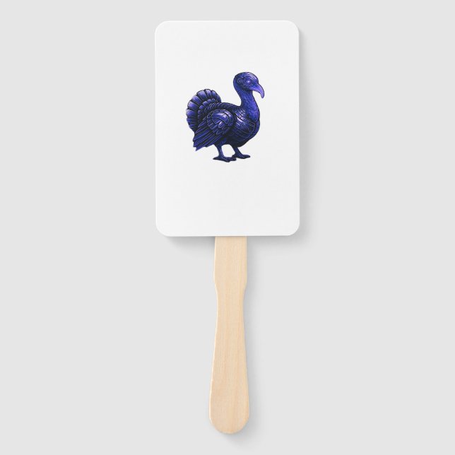 Leque Camiseta Clássica de Design de Ação de Graças de P (Frente)