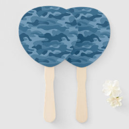 Leque Camo Monocolor Azul