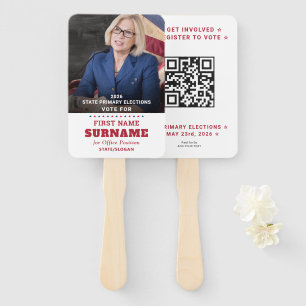 Leque Campanha do Partido Republicano QR Personalizado e