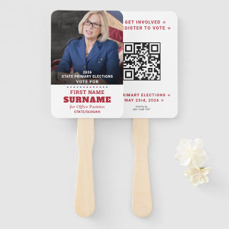 Leque Campanha do Partido Republicano QR Personalizado e