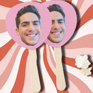 Leque Cara Personalizada Aniversário Favorece Despedida