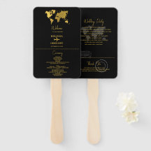 Cartão de Passageiro de Casamento Programa Black G