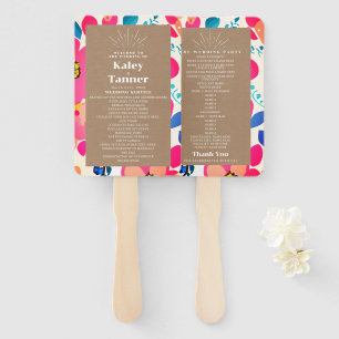 Leque Cartolina Brilhante Inspirou Casamento