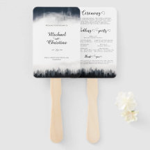 Casamento com vegetação nebulosa mínima