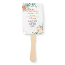 Casamento de Frame Geométrico Apricot Floral