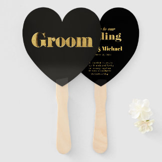 Leque Casamento de ouro