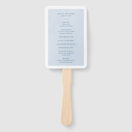 Leque Casamento de Paisagem de Encantamento de Aquarelas