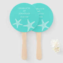 Casamento Turqoise Modern Tropical Starfish Beach