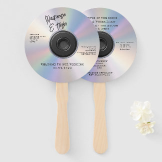 Leque CD Themed Novelty Music Wedding 