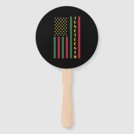 Leque Celebração da Liberdade na Décima Junta EUA Bandei