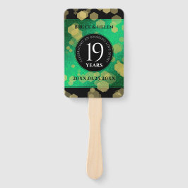 Leque Celebração do aniversário de casamento do Elegante