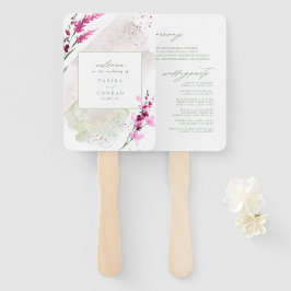 Leque Cerimônia de Casamento de Vinhos Selvagens de Wate