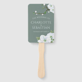 Leque Cerimônia de Casamento do Blossom da Apple