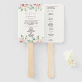 Leque Cerimônia Pró de Casamento por Aquarela de Primave