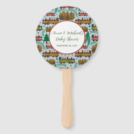 Leque Chá de Bebezinho de Camper Woodland