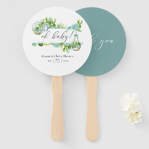 Leque Chá de fraldas de Sucultivos de Terrário de Vidro