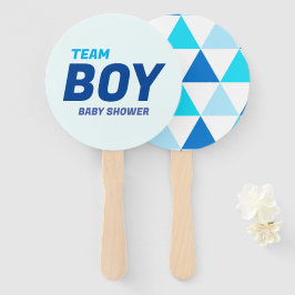 Leque Chá de fraldas do Modern Blue Team Boy