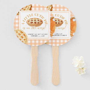 Leque Chá de fraldas Pequeno Pie Gingham