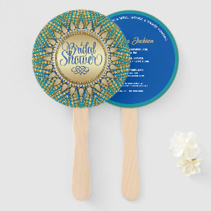 Leque Chá de panela Dourado Sol Mediterrâneo