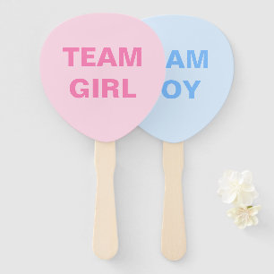 Leque Chá de Revelação de Gênero do Team Boy ou Team