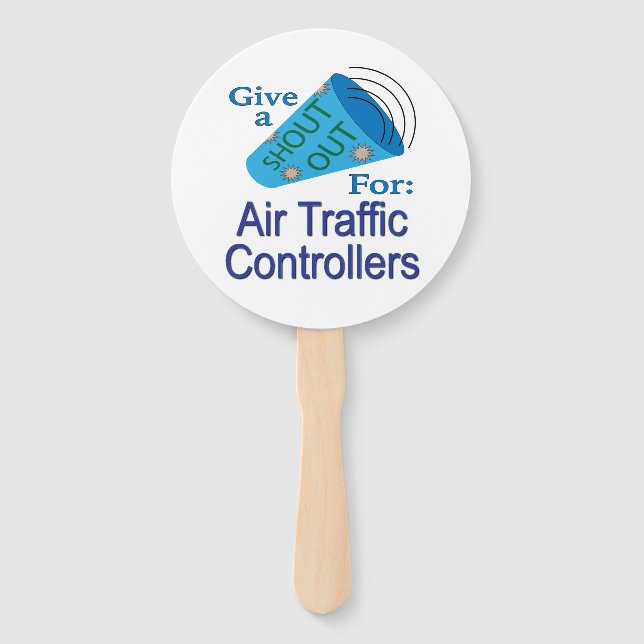 Leque Chamada para controladores de tráfego aéreo (Frente)