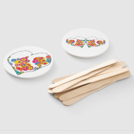 Leque Cheerful Heart by Lydia's Art Sangria