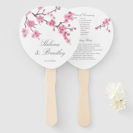 Leque Cherry Blossom Bloom | Rosa | Programa Casamento