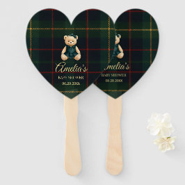 Leque Chic Luxury Teddy Bear Baby Shower 