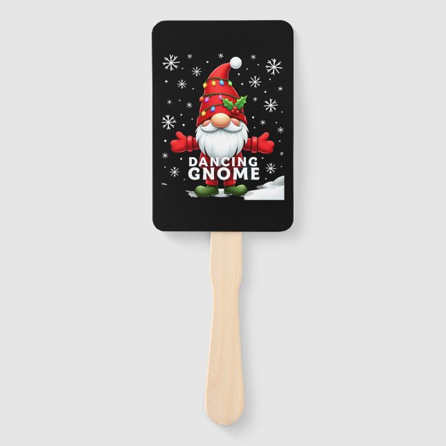 Leque Christmas Gnome Dancing Gnome Family Christmas (4) (Frente)