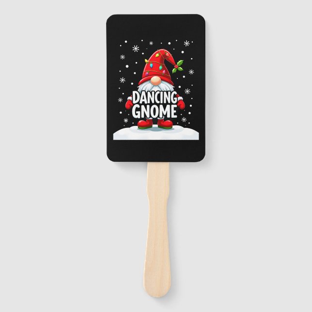 Leque Christmas Gnome Dancing Gnome Family Christmas (5) (Frente)