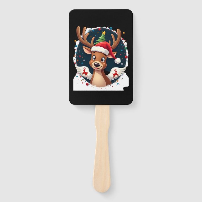 Leque christmas Reindeer (2) (Frente)