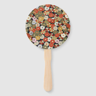 Leque Chrysanthemum de Ouro Falhado