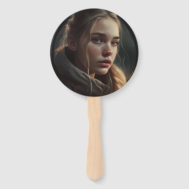 Leque Circle girl (Frente)