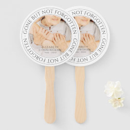 Leque Citação Memorial Clássica Elegante Foto Chic Keeps