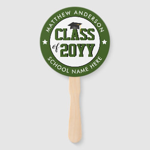 Leque Classe da festa de formatura 2019 de Forest Green