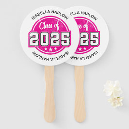 Leque Classe de Nome do Formando Rosa 2025