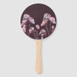 Leque Cogumelos de tinta púrpura