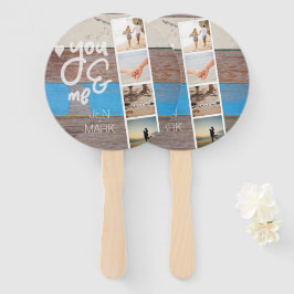 Leque Colagem Fotográfica de Memórias. Painel de Madeira