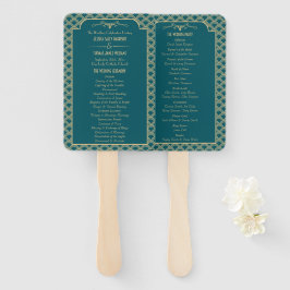 Leque Coleção de Casamentos Art Deco Gatsby, de 1920