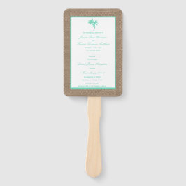 Leque Coleção de Casamentos de Palmeiras Tropicais