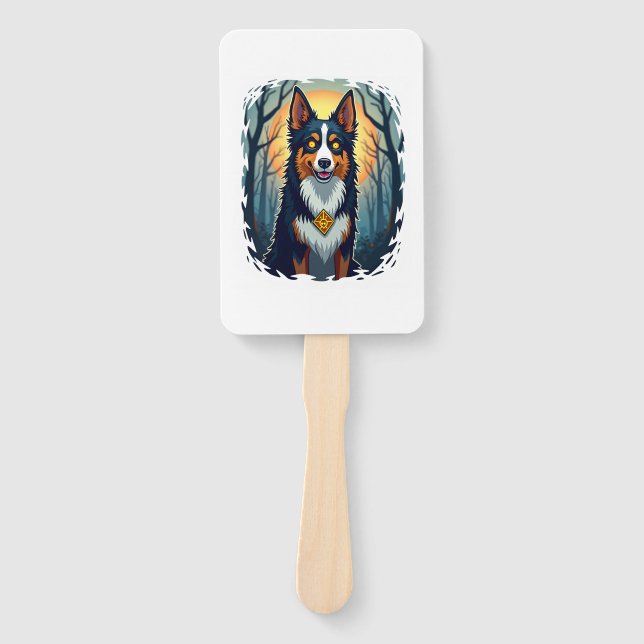 Leque Collie Crawl Maldito (Frente)