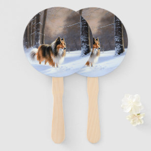 Leque Collie, deixa nevar o Natal