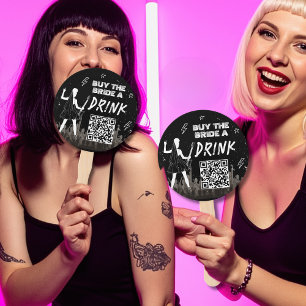 Leque Comprar a noiva uma bebida Última volta