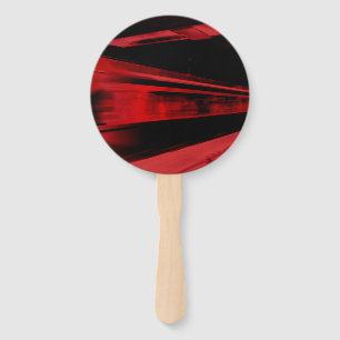 Leque Conceito moderno e legal de movimento em vermelho