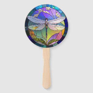 Leque Conjunto de Dragonfly de Vidro Estreita